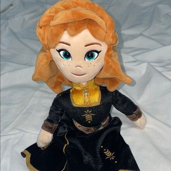 TY Disney Sparkle ANNA 16" Plush Toy Figure Stuffed Doll Frozen Princess - Picture 2 of 6